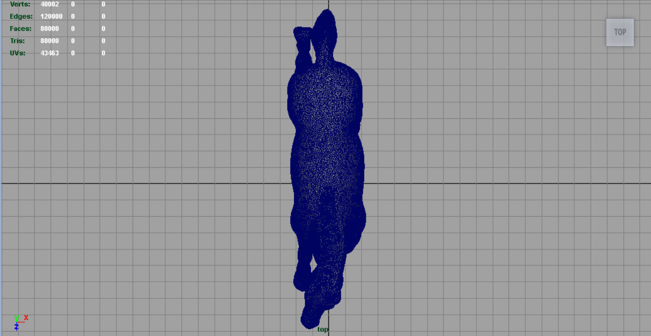 Realistic Horse Low-poly 3D model_10