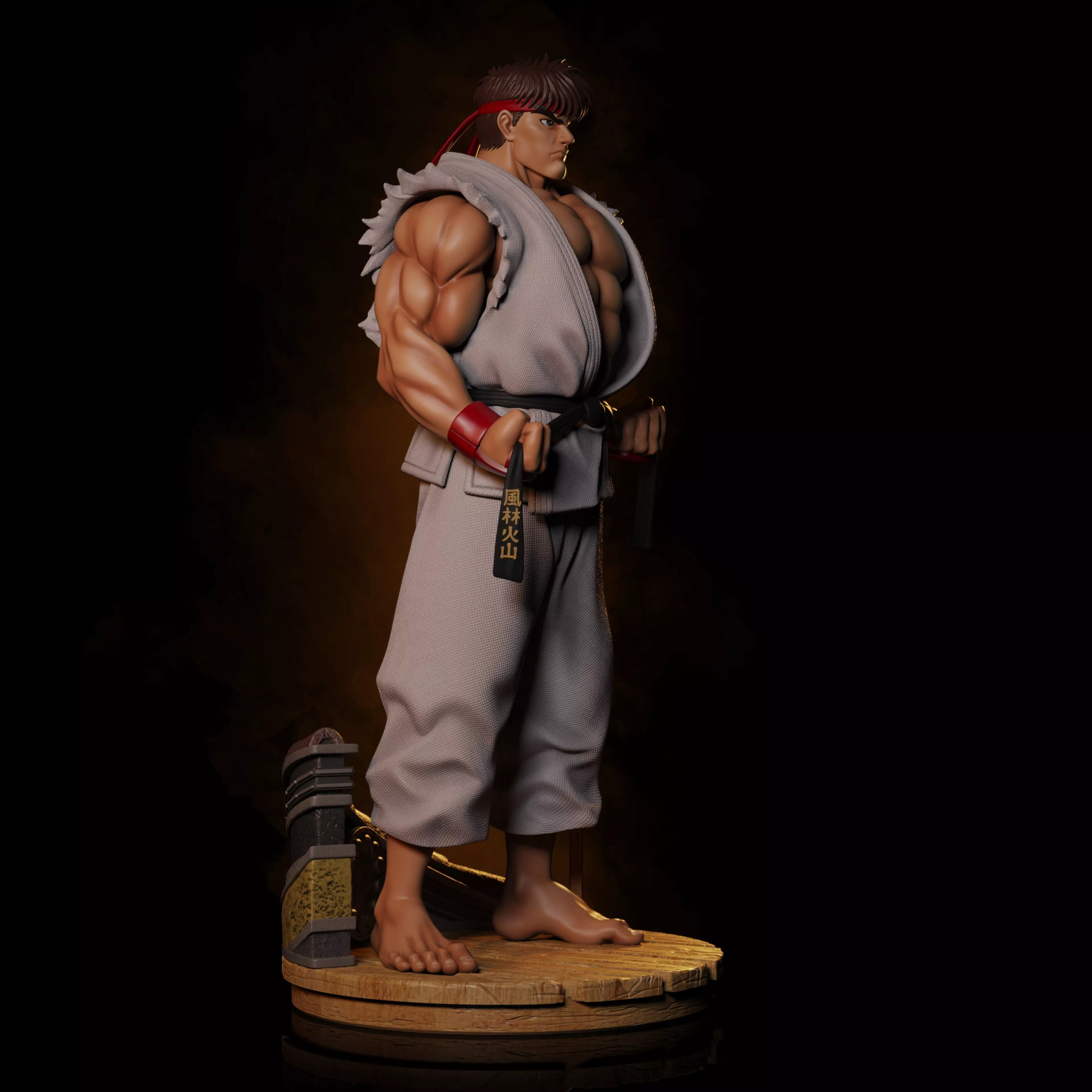 Ryu - Street Fighter 2 Classic Line 3D print model