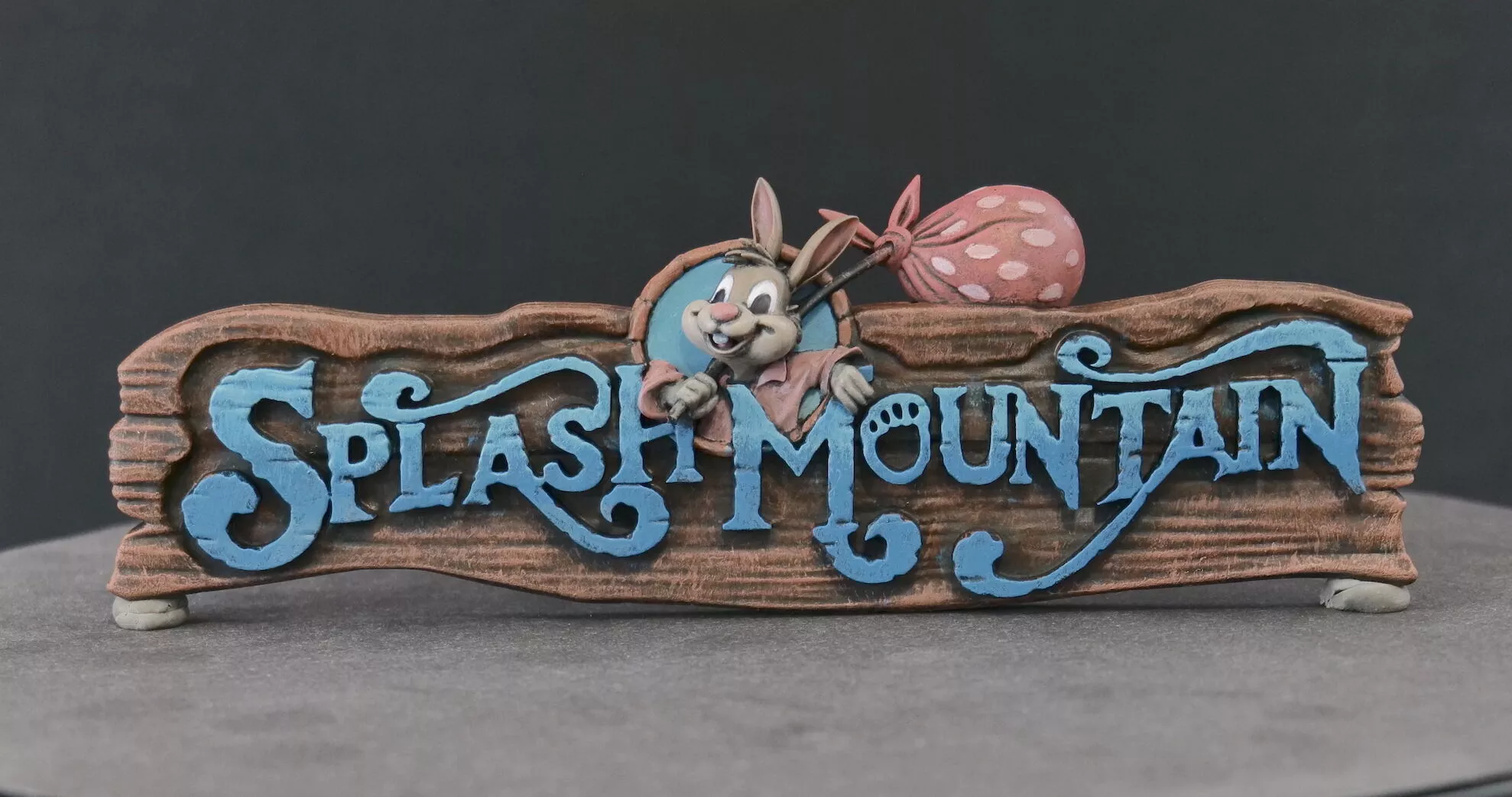 Splash Mountain Sign Original Anaheim 3D print model