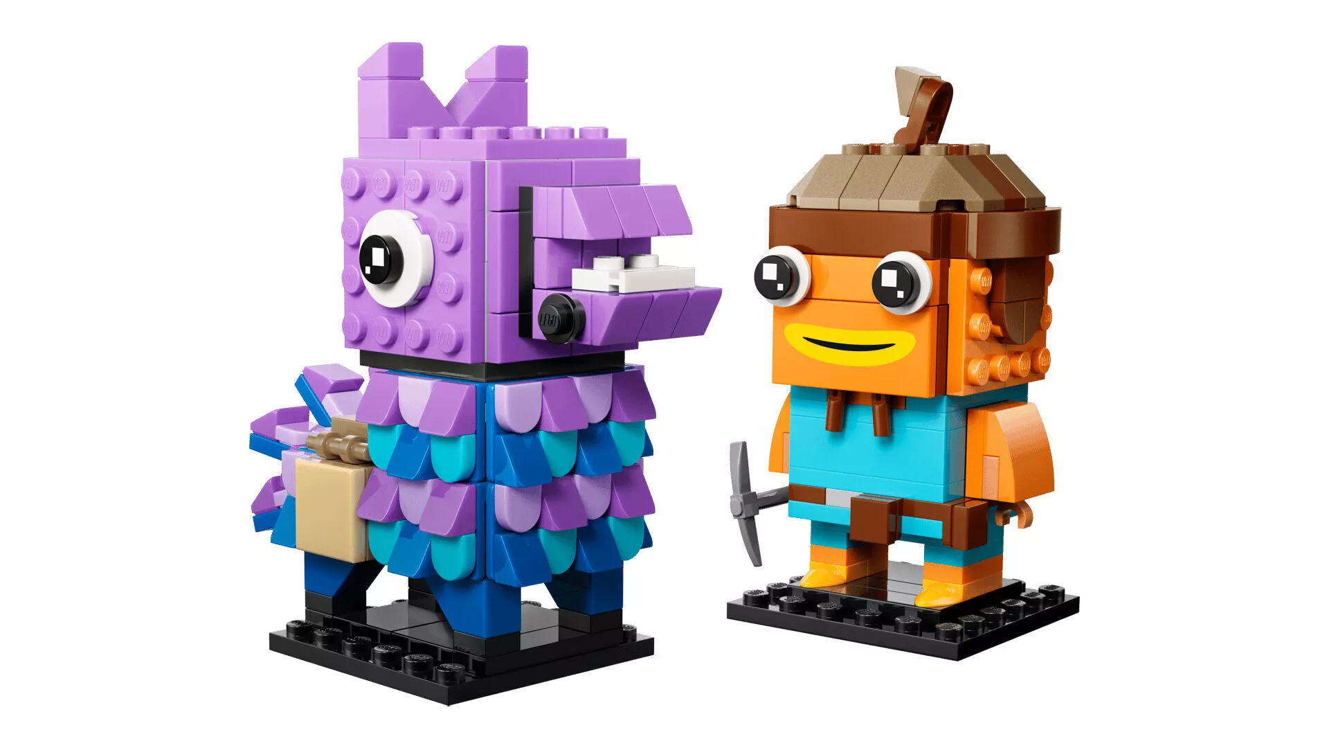 TwindBricks3D - 40881 Supply Llama and Fishstick Figures 3D print model