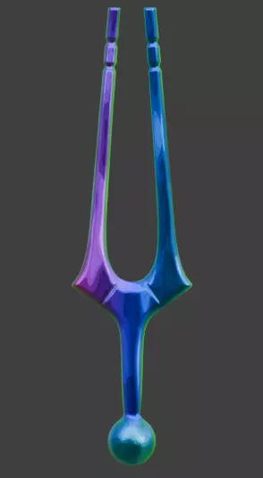 Magical Tuning Fork 3D model