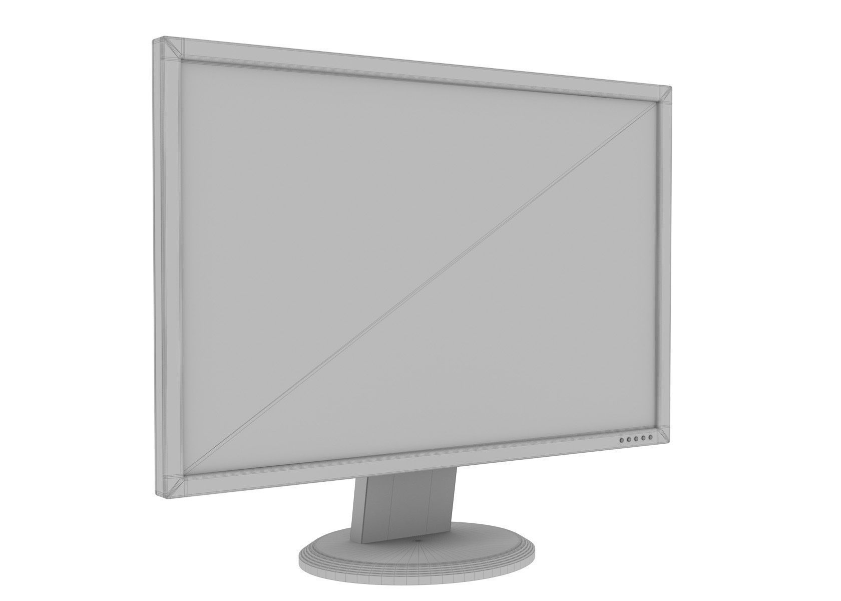Generic LCD Monitor 3D model_11