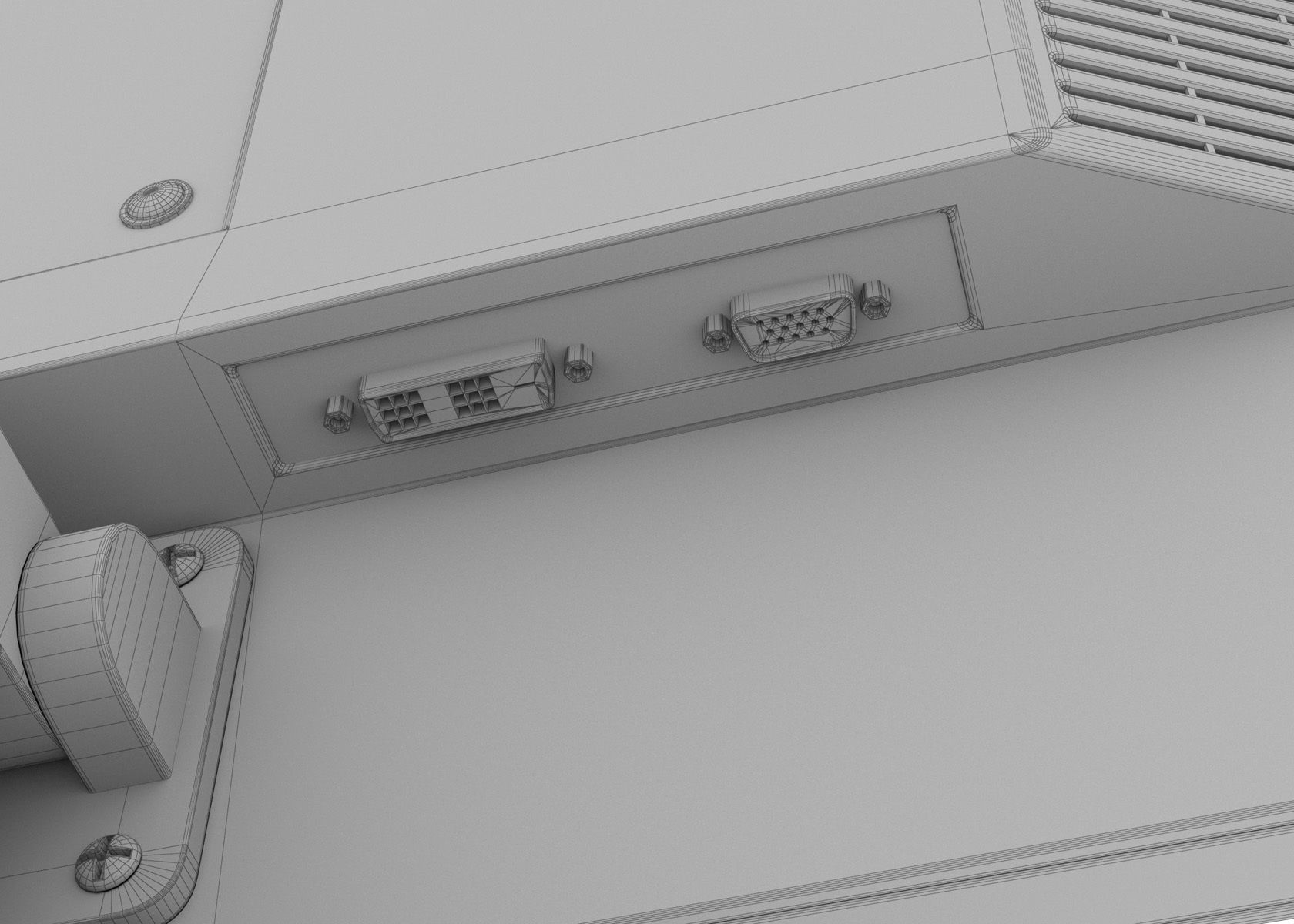 Generic LCD Monitor 3D model_16
