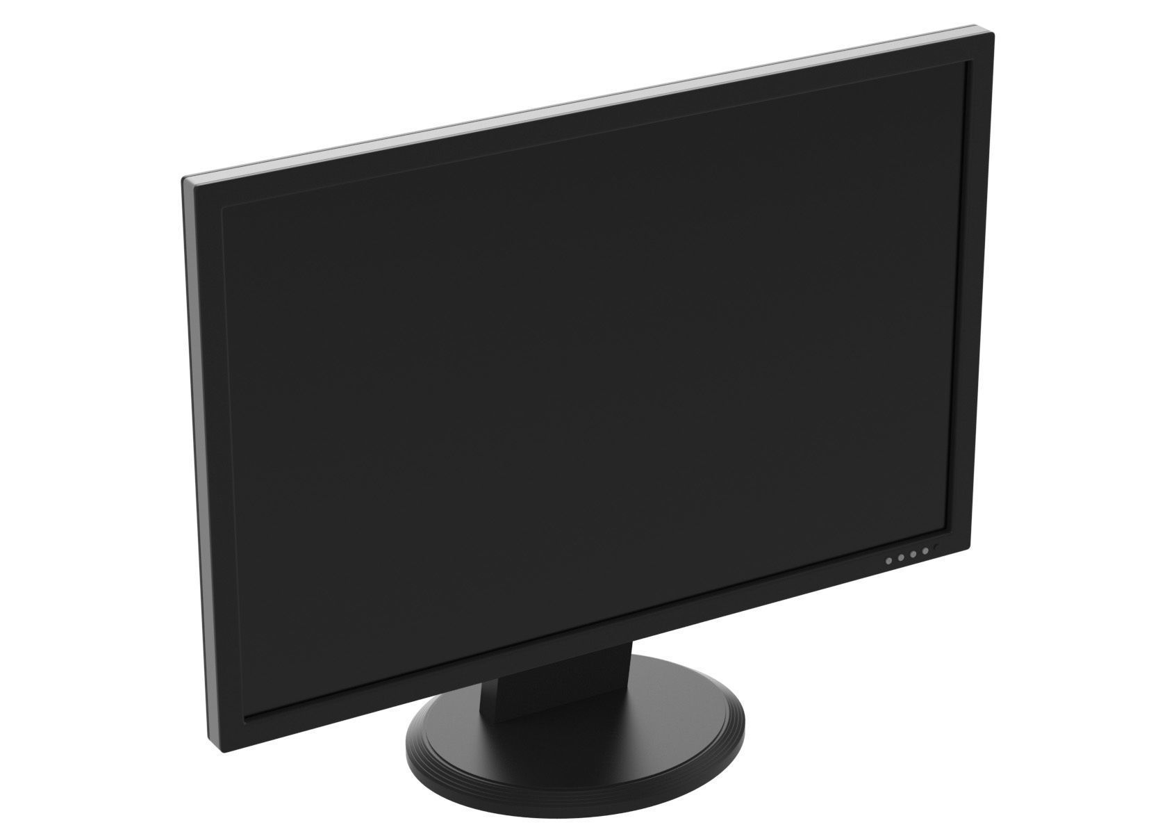 Generic LCD Monitor 3D model_5