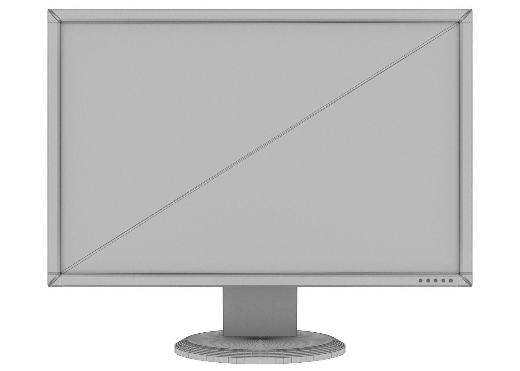 Generic LCD Monitor 3D model_12