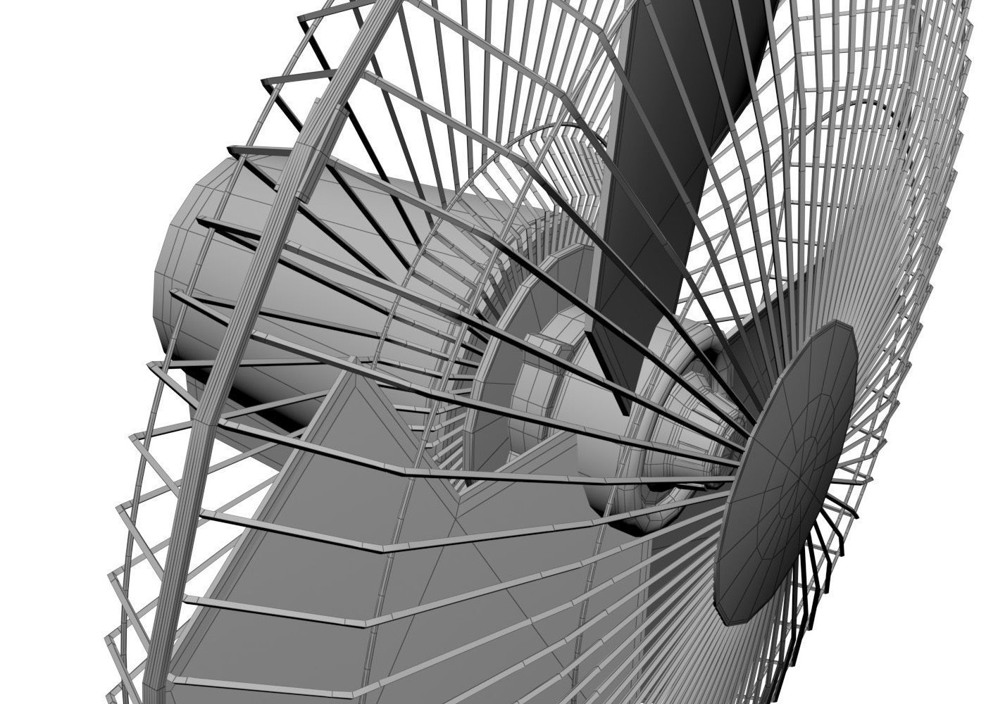 Floor Standing Fan 3D model_13