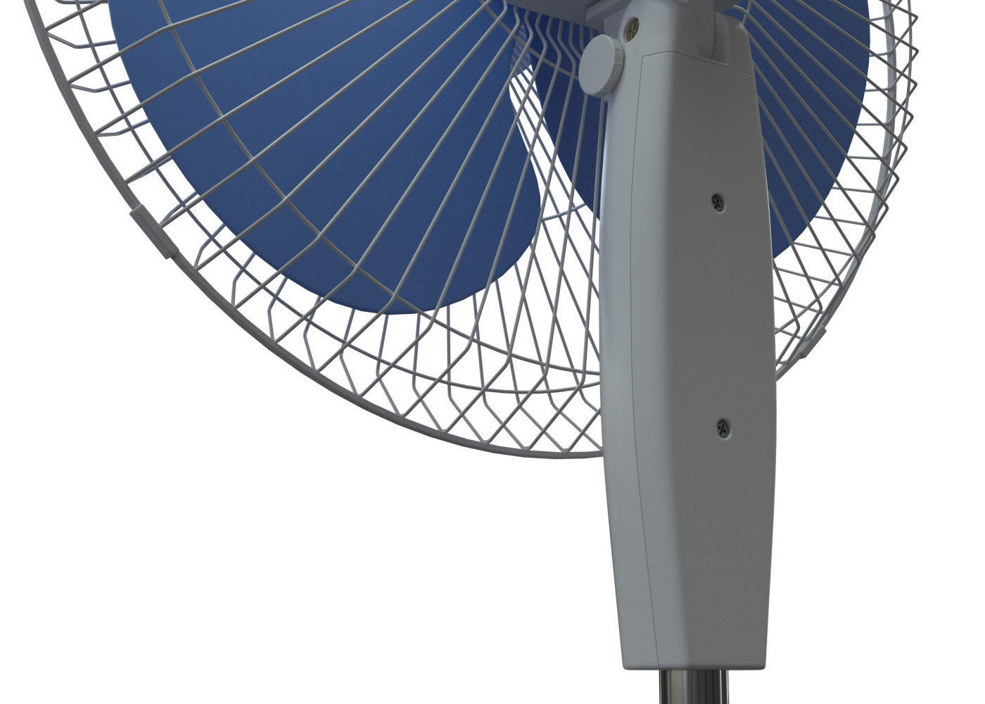 Floor Standing Fan 3D model_7