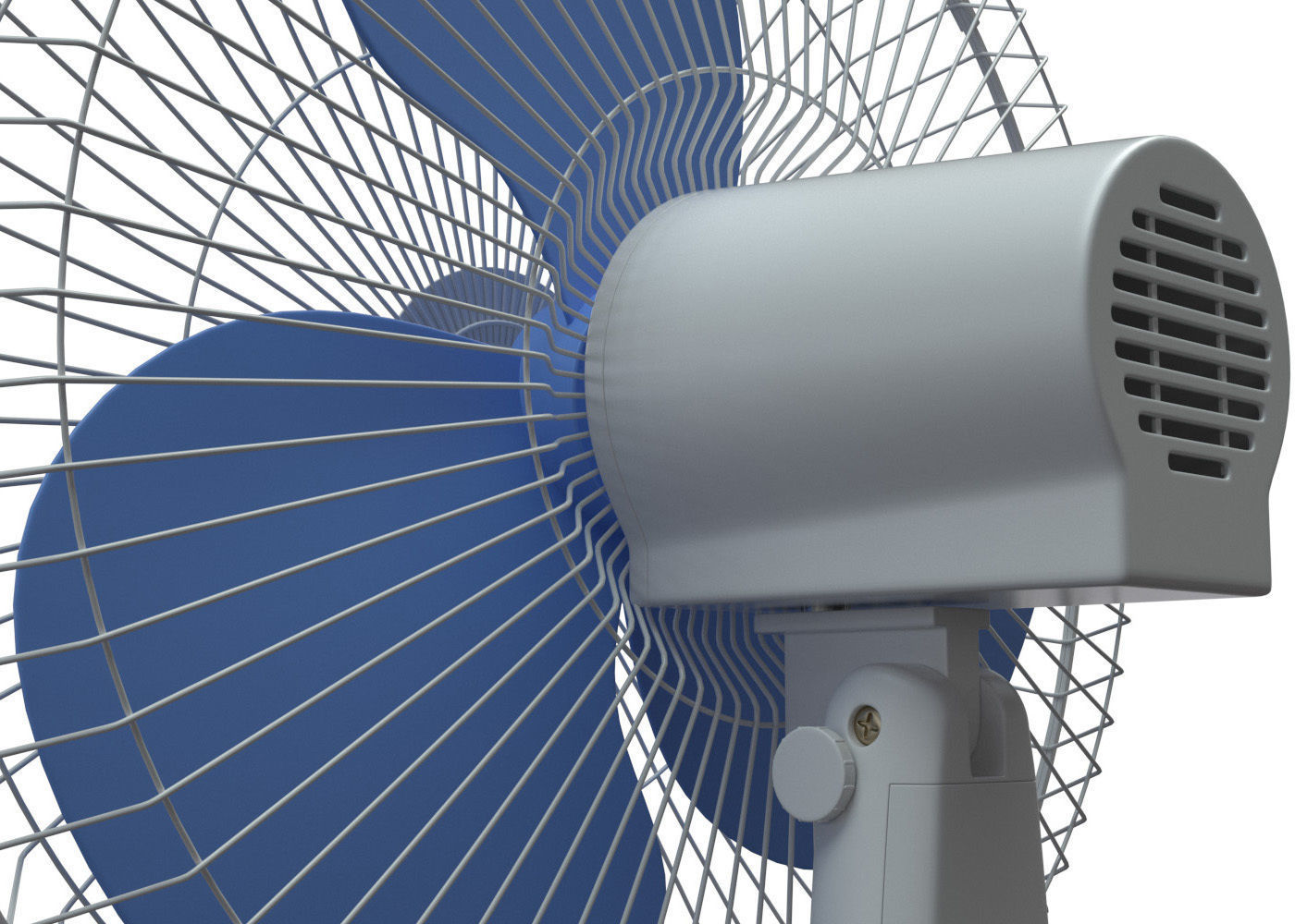 Floor Standing Fan 3D model_5