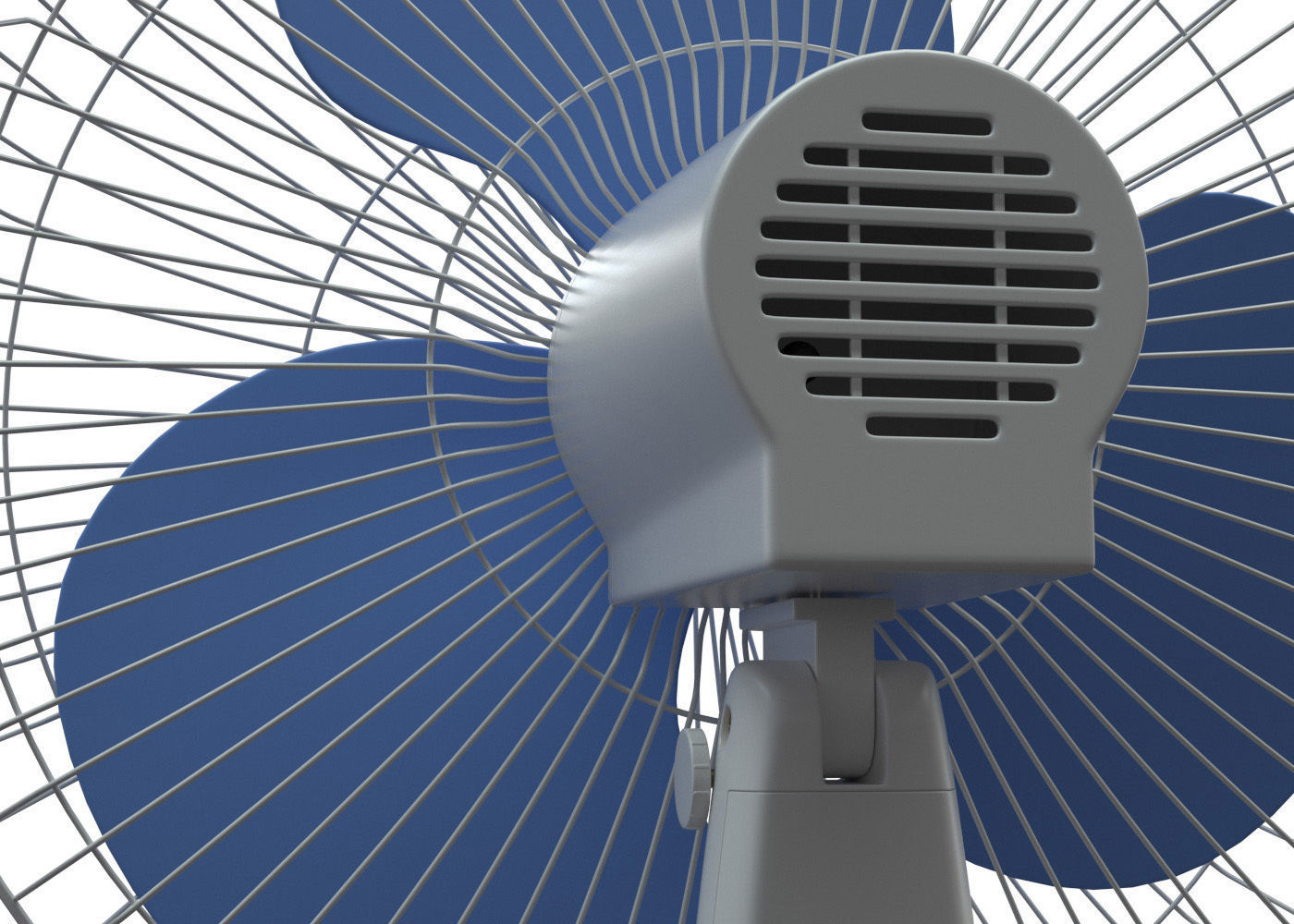 Floor Standing Fan 3D model_6