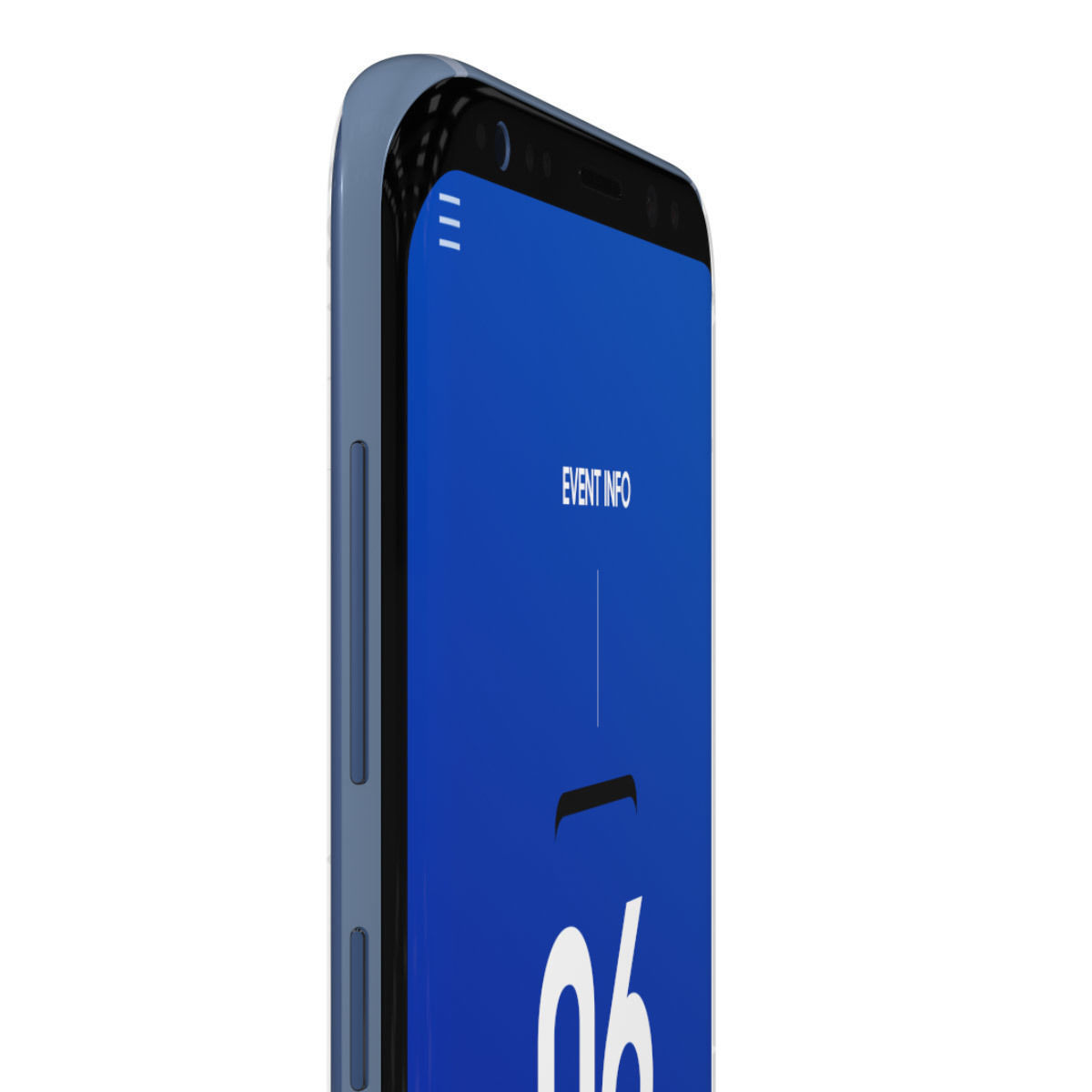 Samsung Galaxy S8 for Element 3D 3D model_18