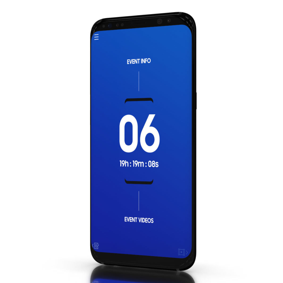 Samsung Galaxy S8 for Element 3D 3D model_1