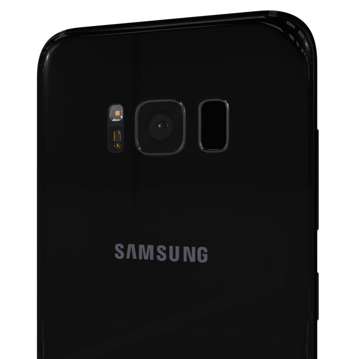Samsung Galaxy S8 for Element 3D 3D model_7