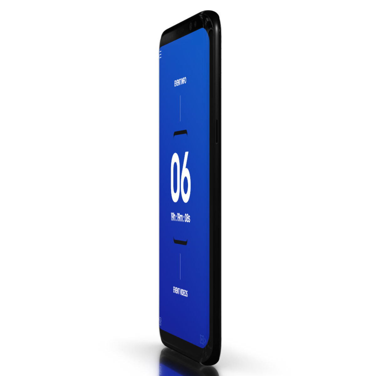 Samsung Galaxy S8 for Element 3D 3D model_3