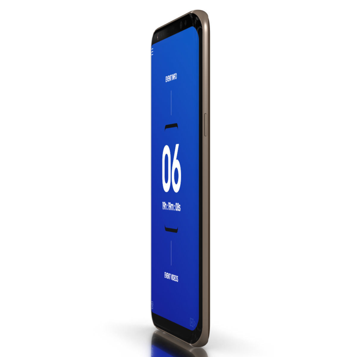 Samsung Galaxy S8 for Element 3D 3D model_20