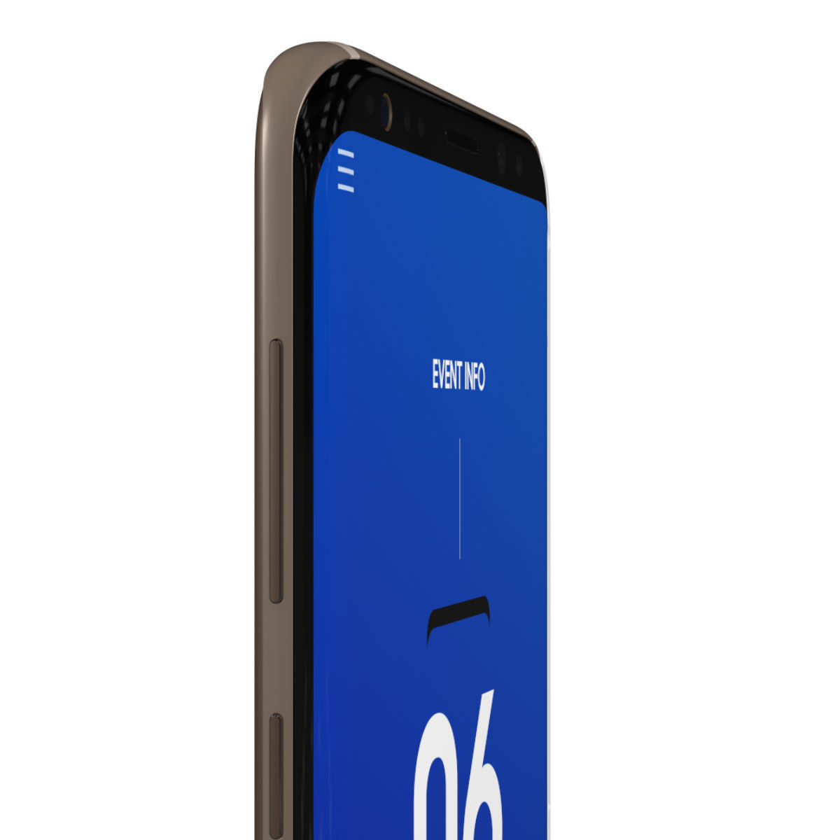 Samsung Galaxy S8 for Element 3D 3D model_27