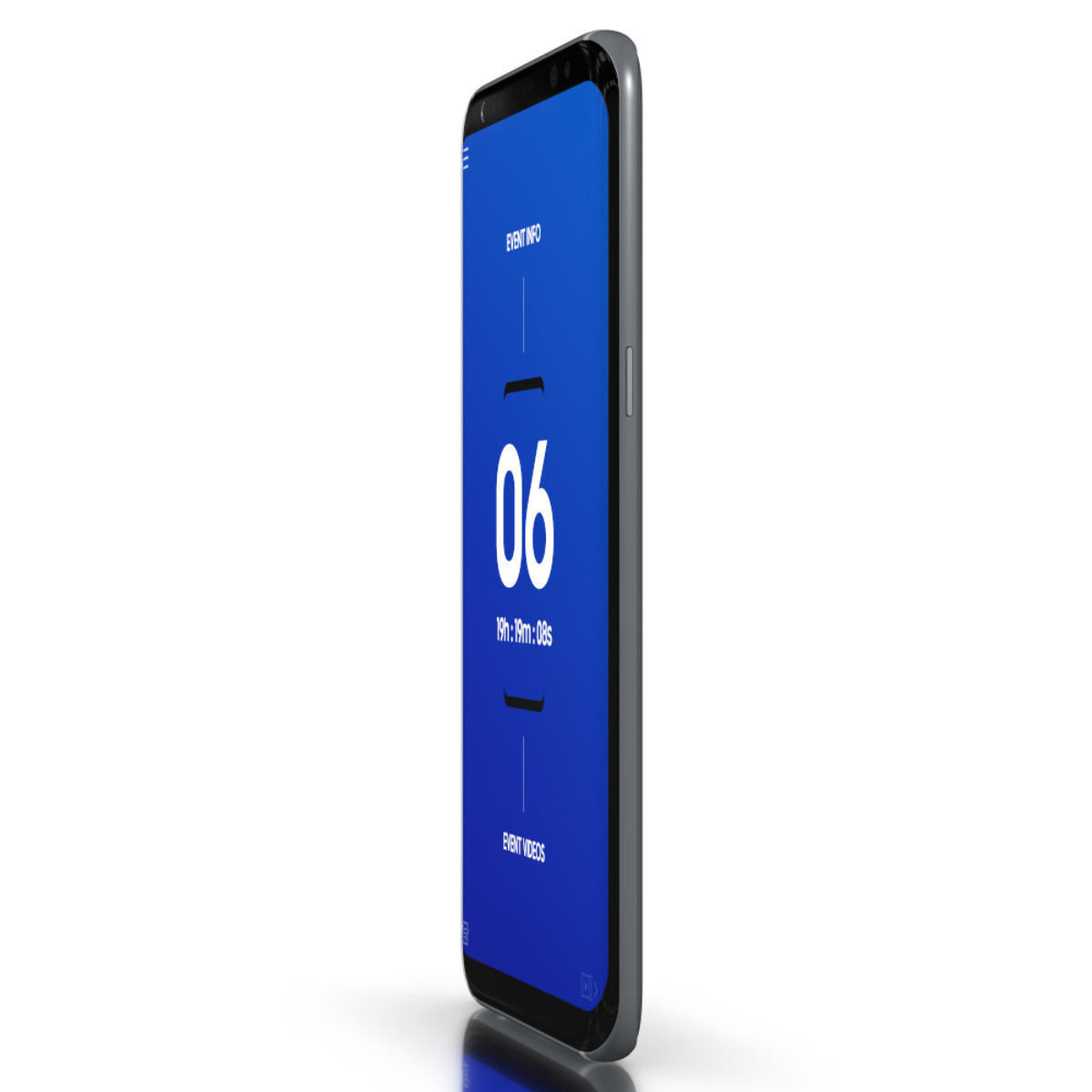 Samsung Galaxy S8 for Element 3D 3D model_38