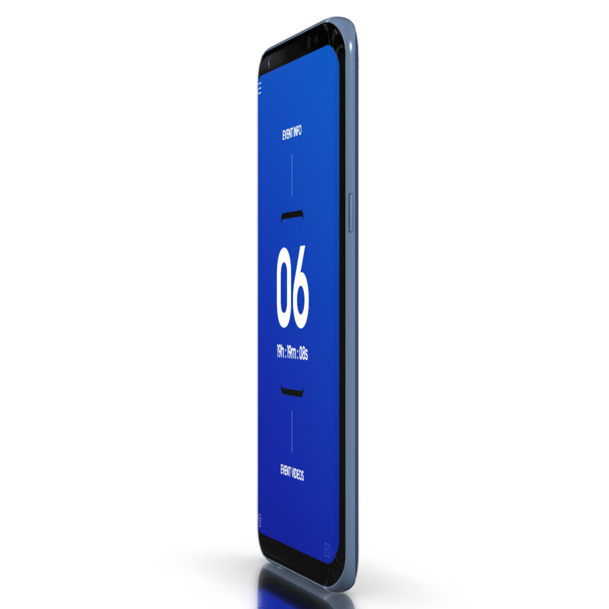 Samsung Galaxy S8 for Element 3D 3D model_10