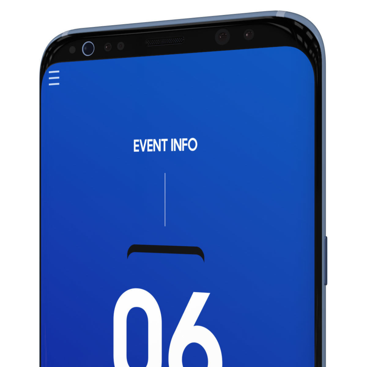 Samsung Galaxy S8 for Element 3D 3D model_14