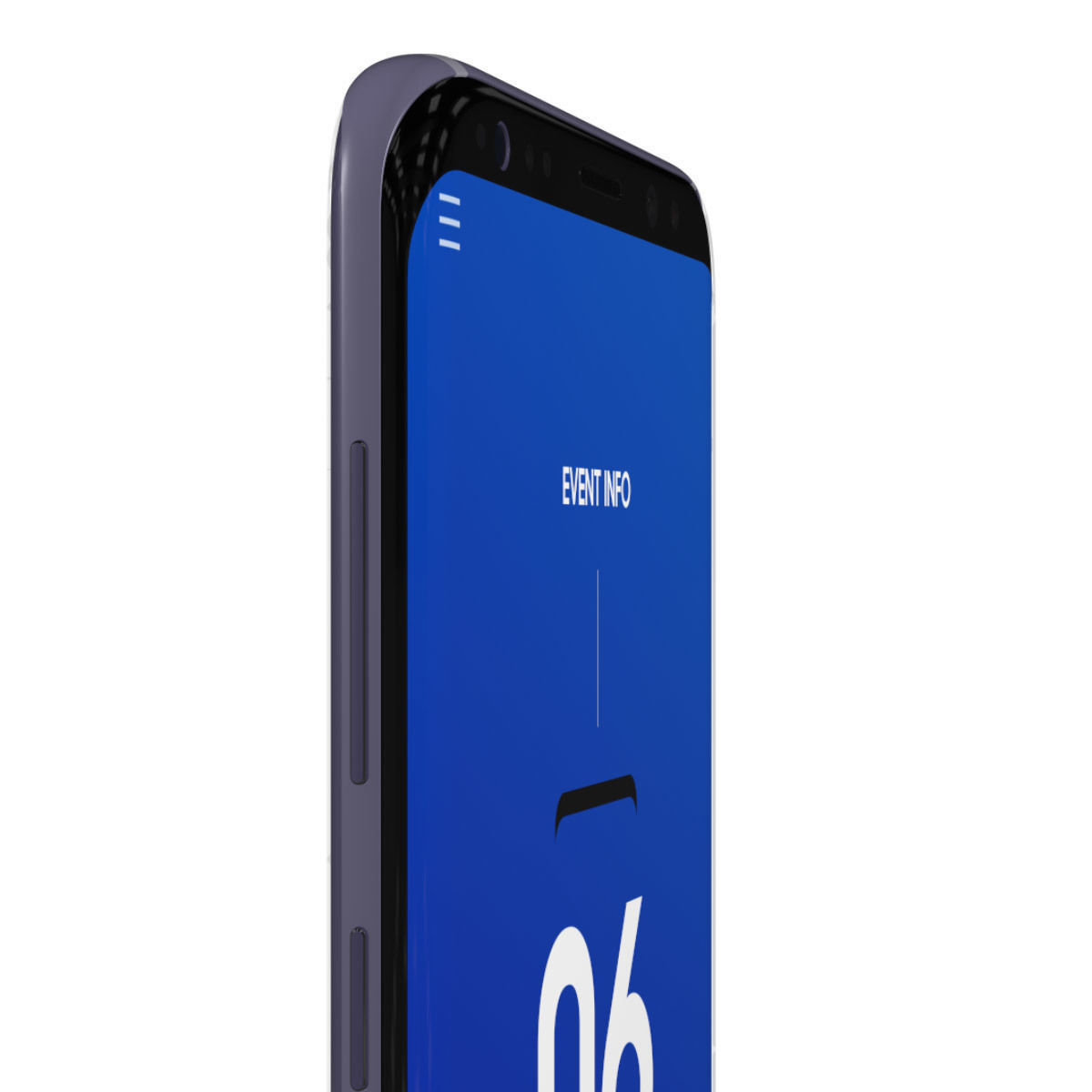 Samsung Galaxy S8 for Element 3D 3D model_36