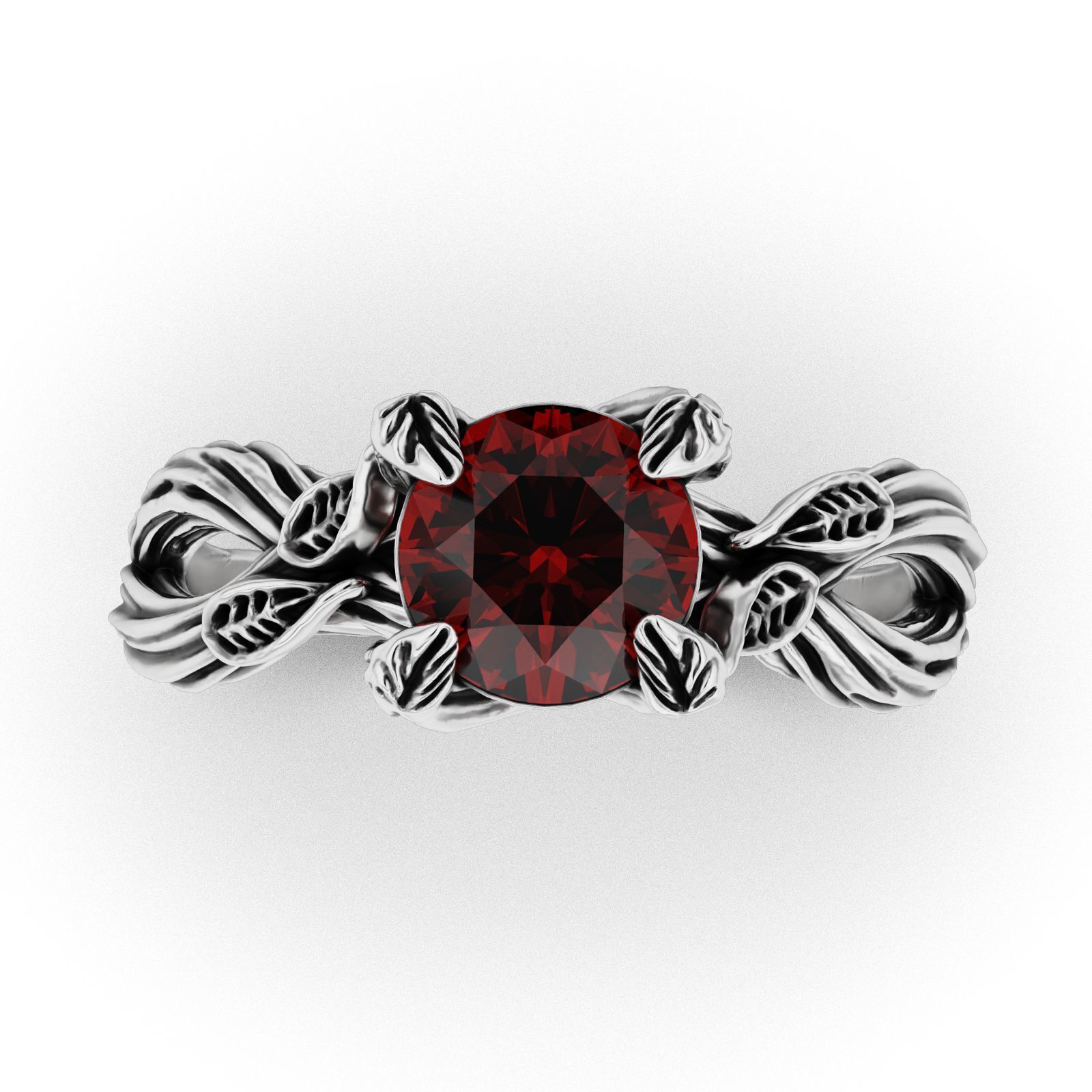 Engagement ring tree 3D print model_2