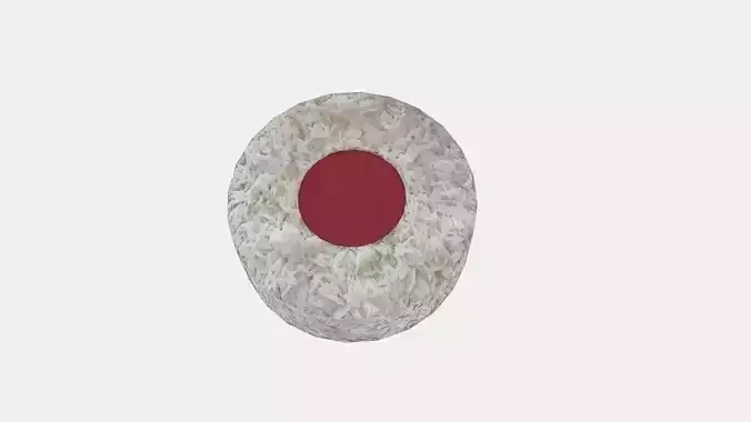 Sushi Round Low-poly 3D model