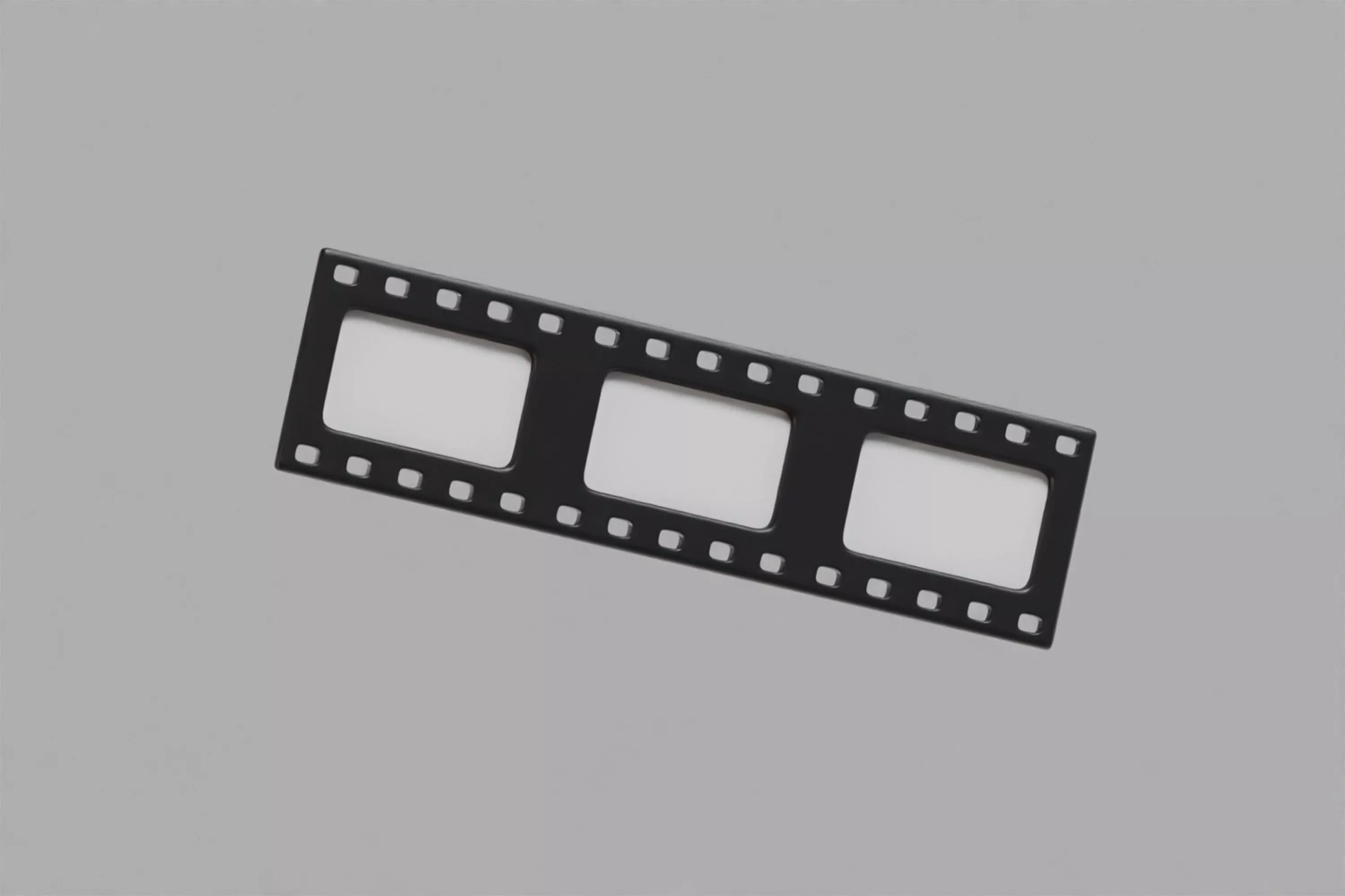 Film Strip Low-poly 3D model