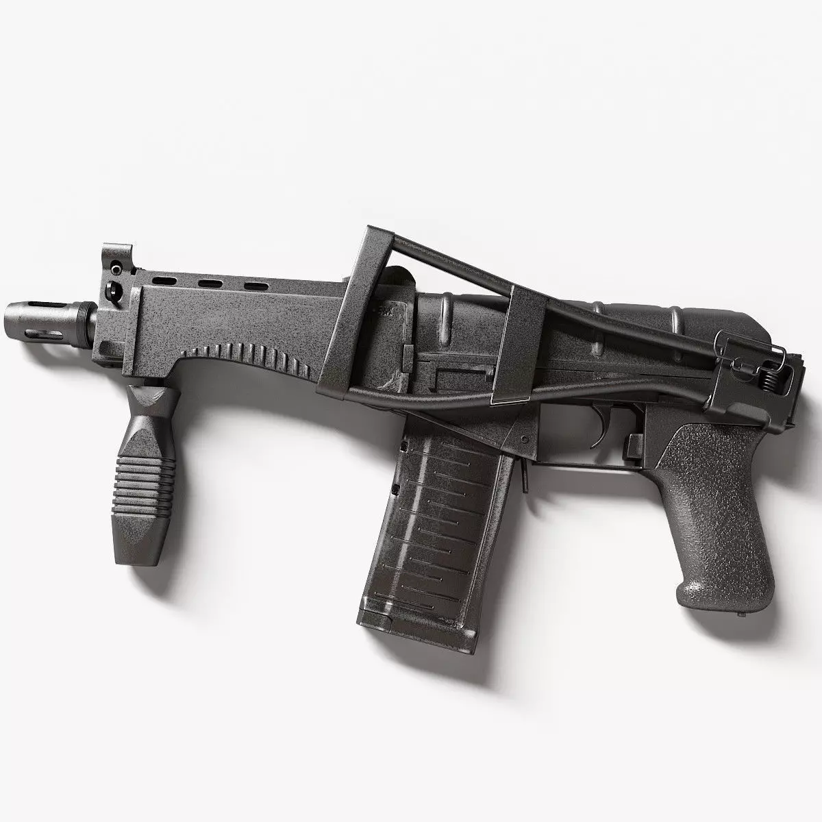 Machine gun cp-3m 3D model