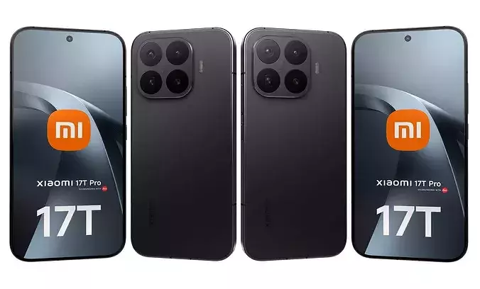 未開封 Xiaomi 17T Black 本体 Xiaomi 17T Black 3D model | CGTrader