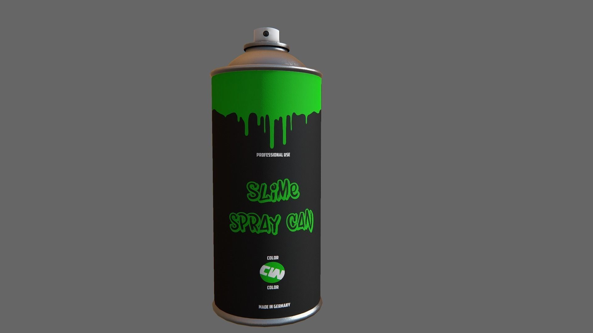 Spray Can - Graffiti Low-poly 3D model_4