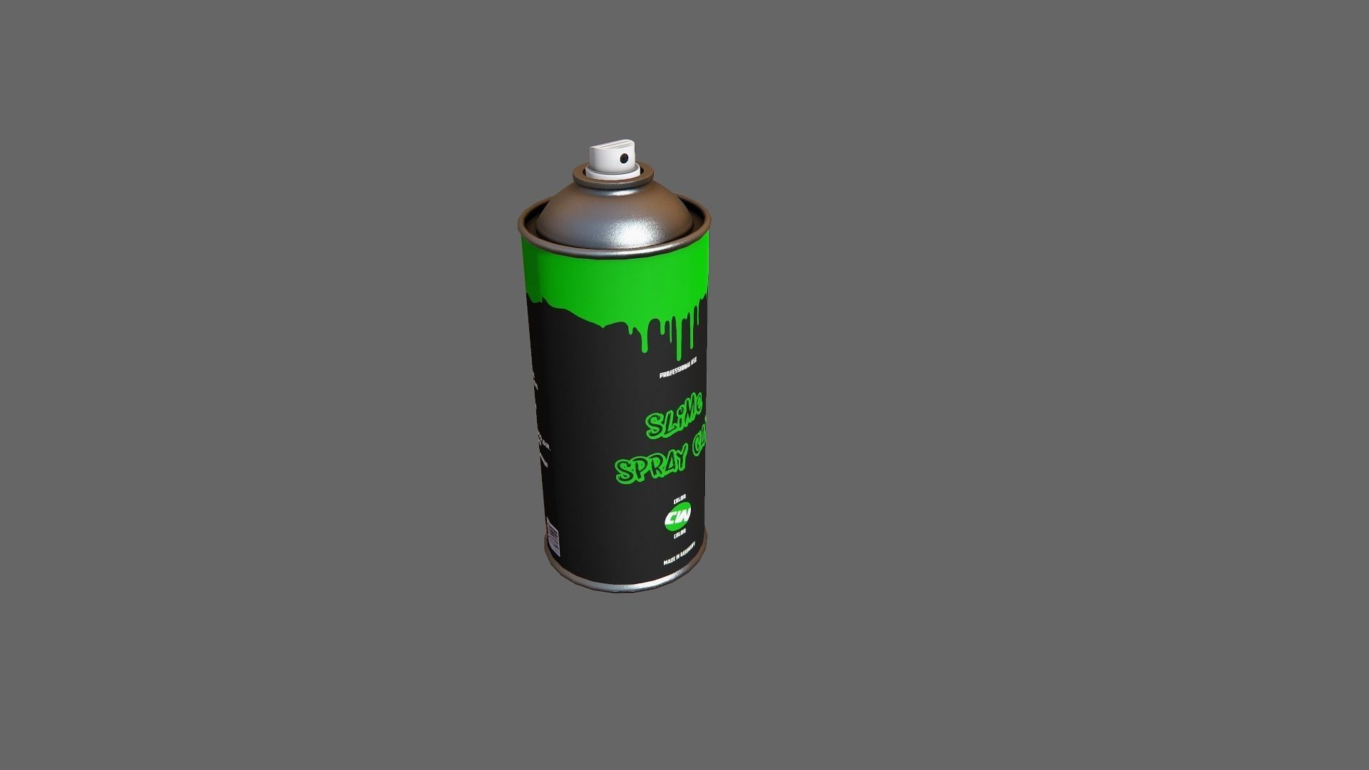 Spray Can - Graffiti Low-poly 3D model_2