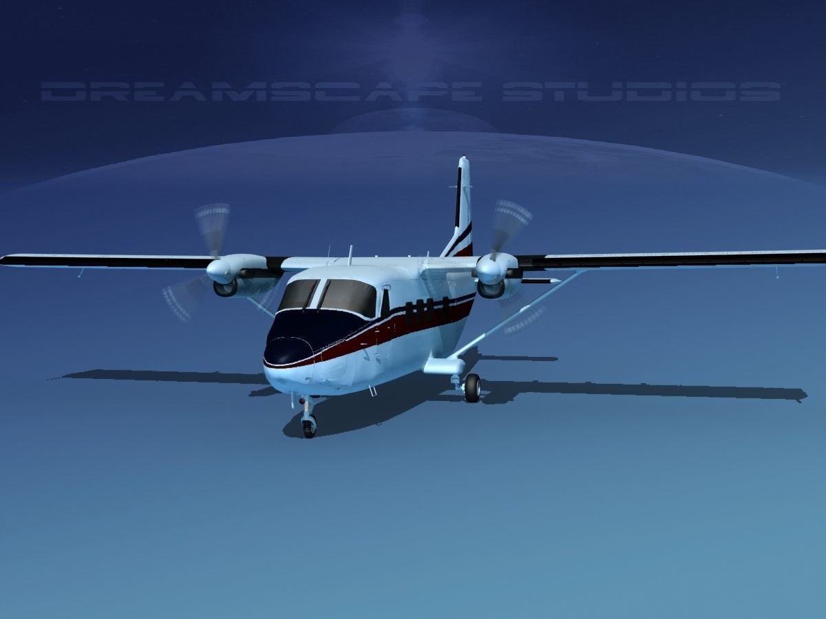 Harbin Y-12 II V08 3D model_2