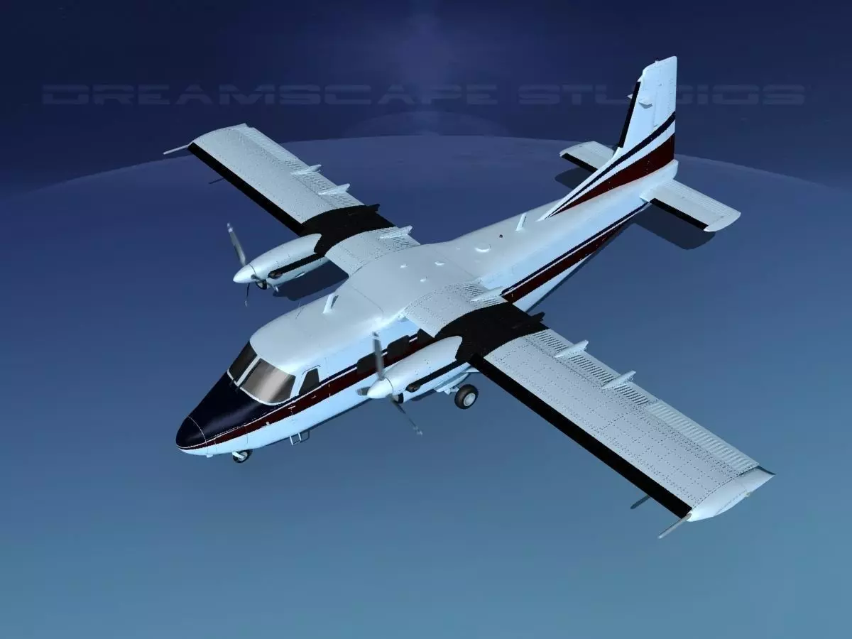 Harbin Y-12 II V08 3D model_0
