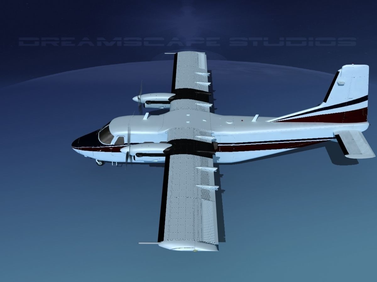 Harbin Y-12 II V08 3D model_10