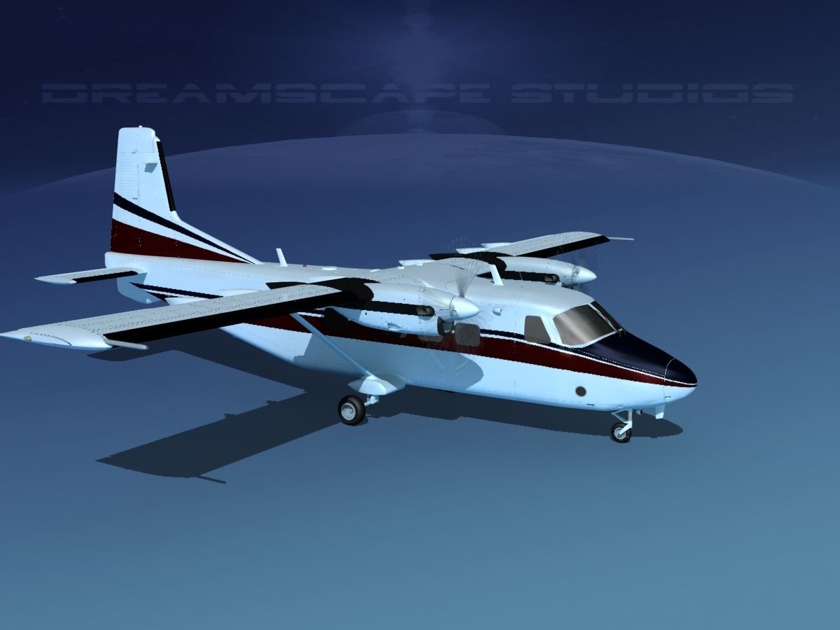 Harbin Y-12 II V08 3D model_4