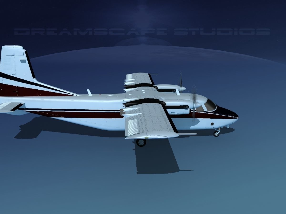Harbin Y-12 II V08 3D model_5