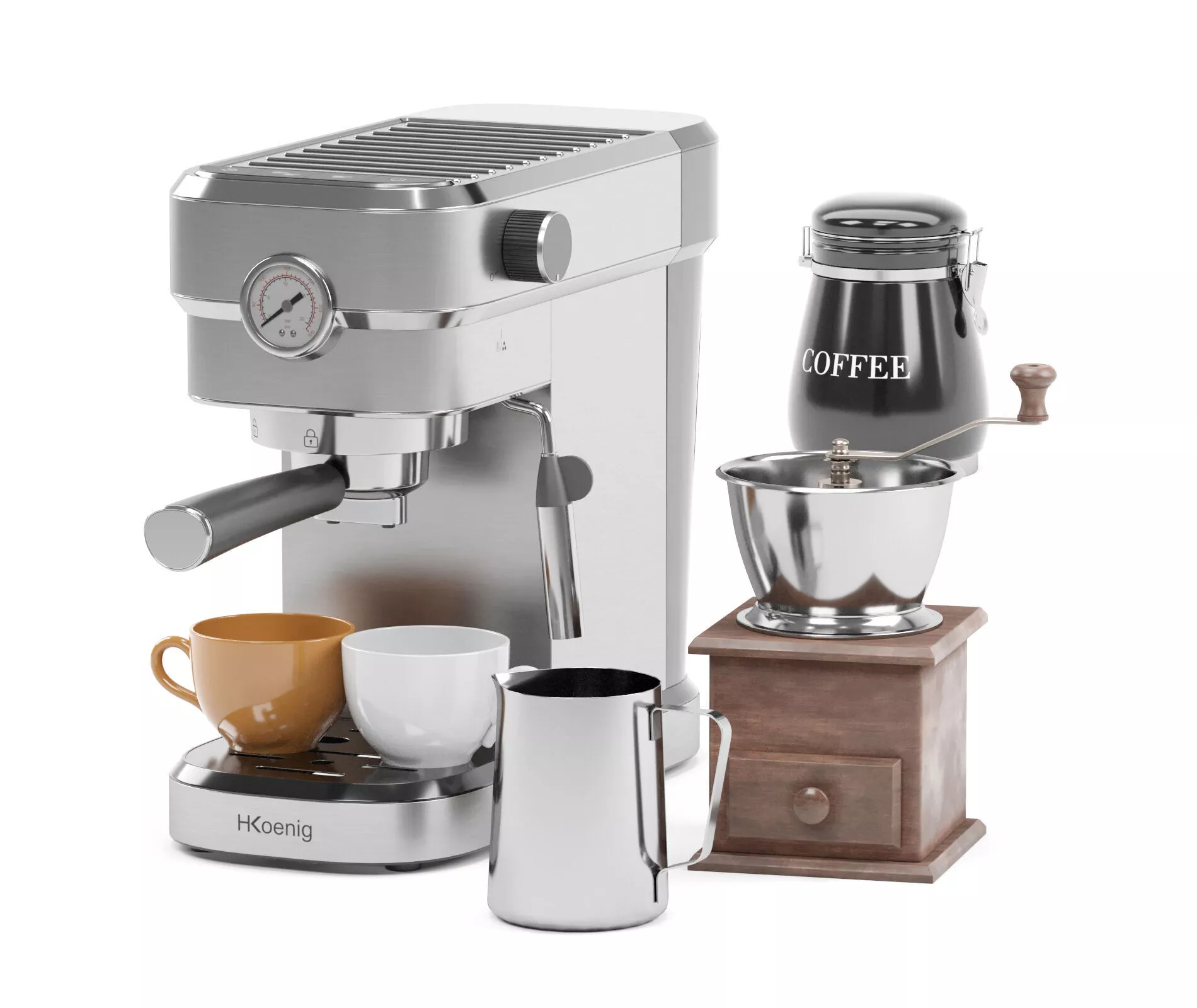 HKoenig coffee machine 3D model