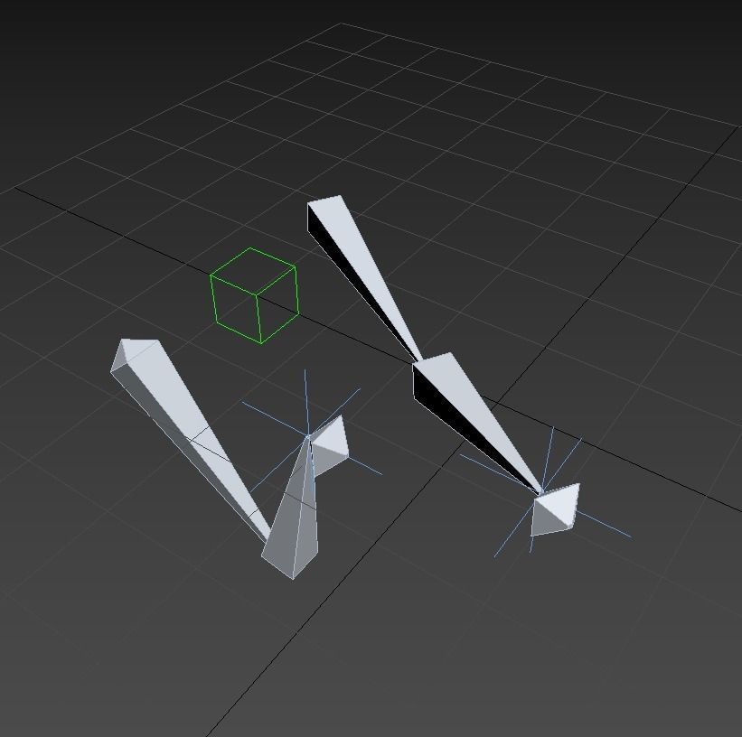 Block Guns WW2 Animated Low-poly 3D model_9