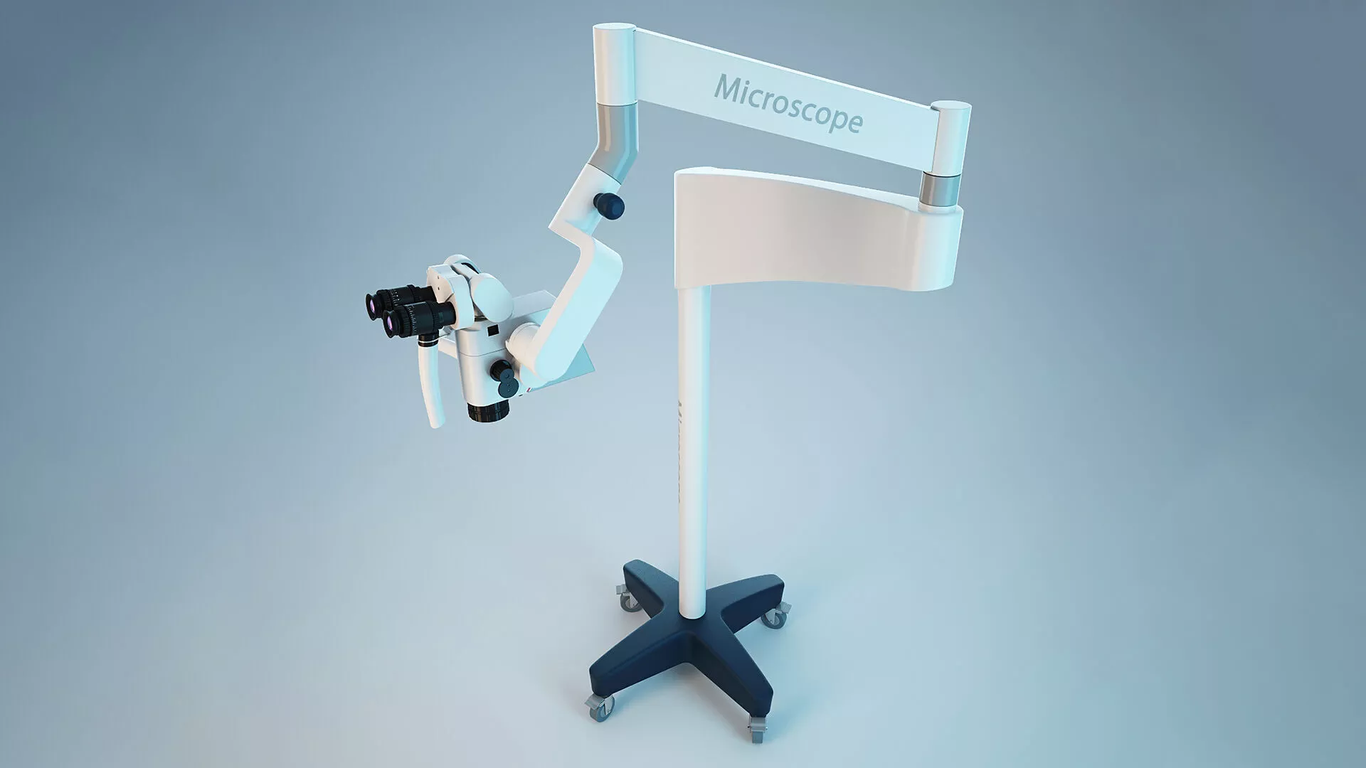 Large Operating Microscope 3D model