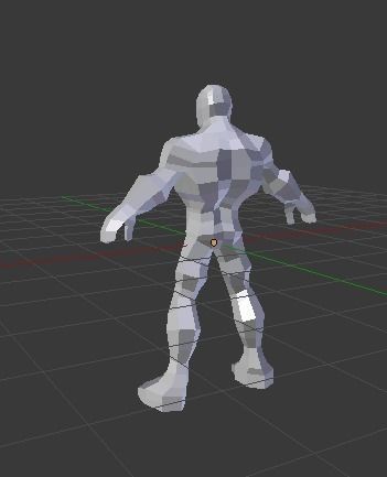 Low Poly Guns With Free Low Poly Character Low-poly 3D model_15