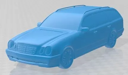 Mercedes Benz E Class Wagon 1999 Printable Car 3D print model