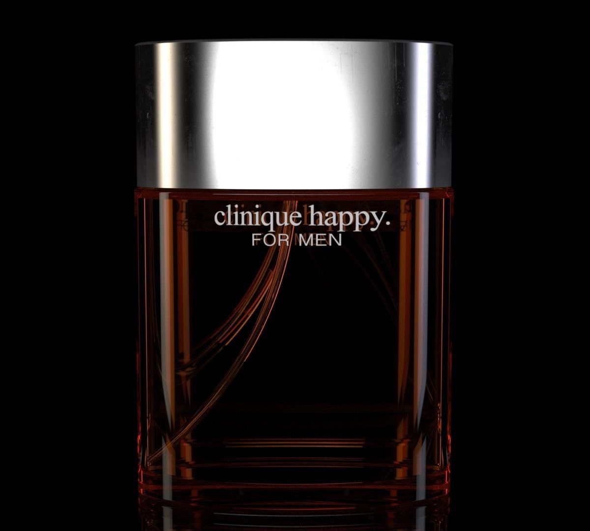 Clinique Happy Cologne original dimensions full details 3D model 3D model_1