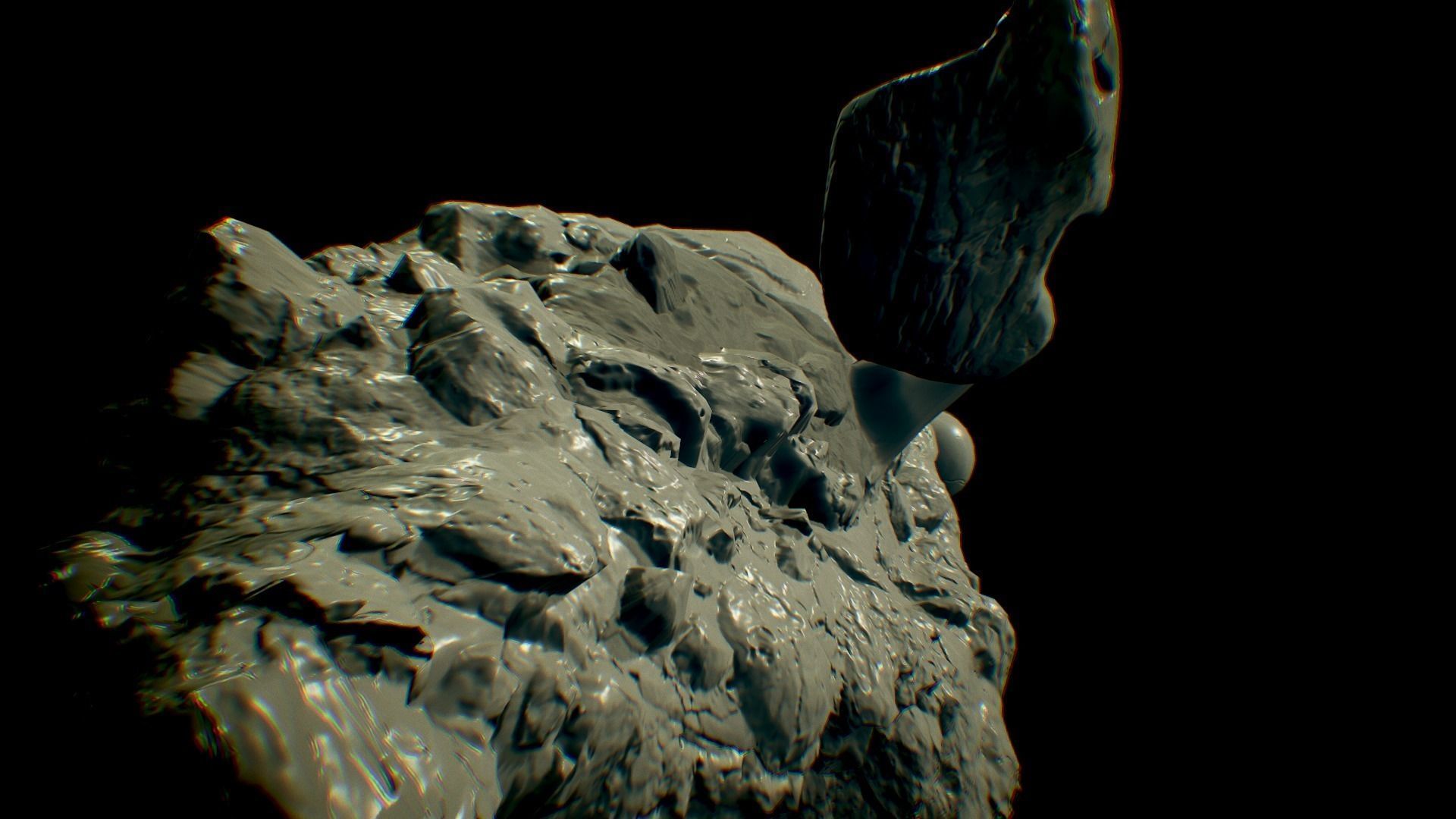 Rock Beast Low-poly 3D model_10