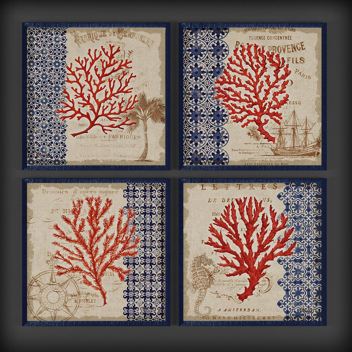 Picture Frames Low-poly 3D model_2