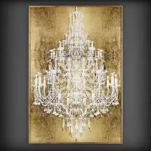 Picture Frames Low-poly 3D model