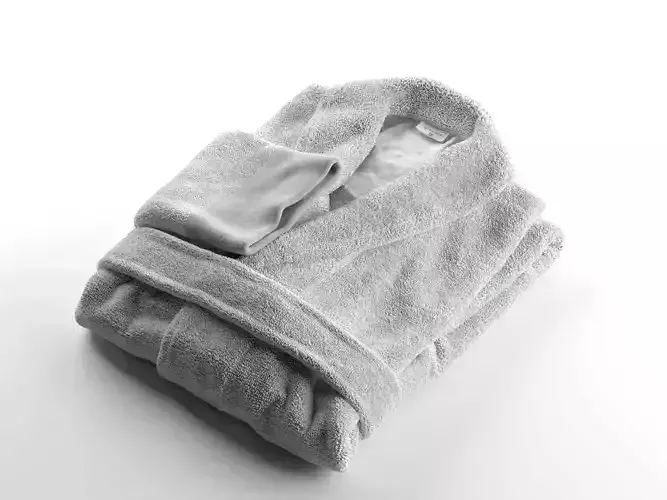 Bathrobe 02 3D model