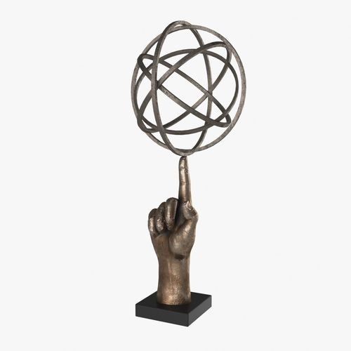Bronze Sculpture Hand  3D model