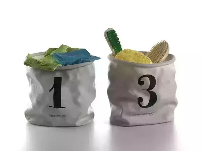 Bathroom Accessories in Bags