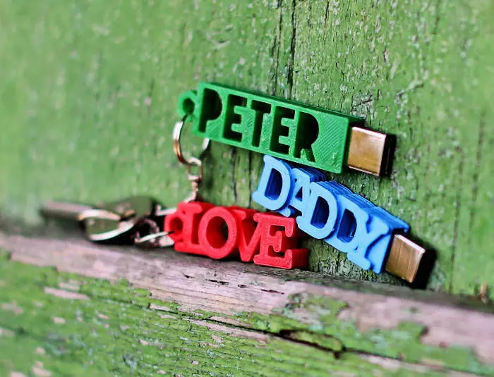 PETER USB Case with Keychain Free 3D print model