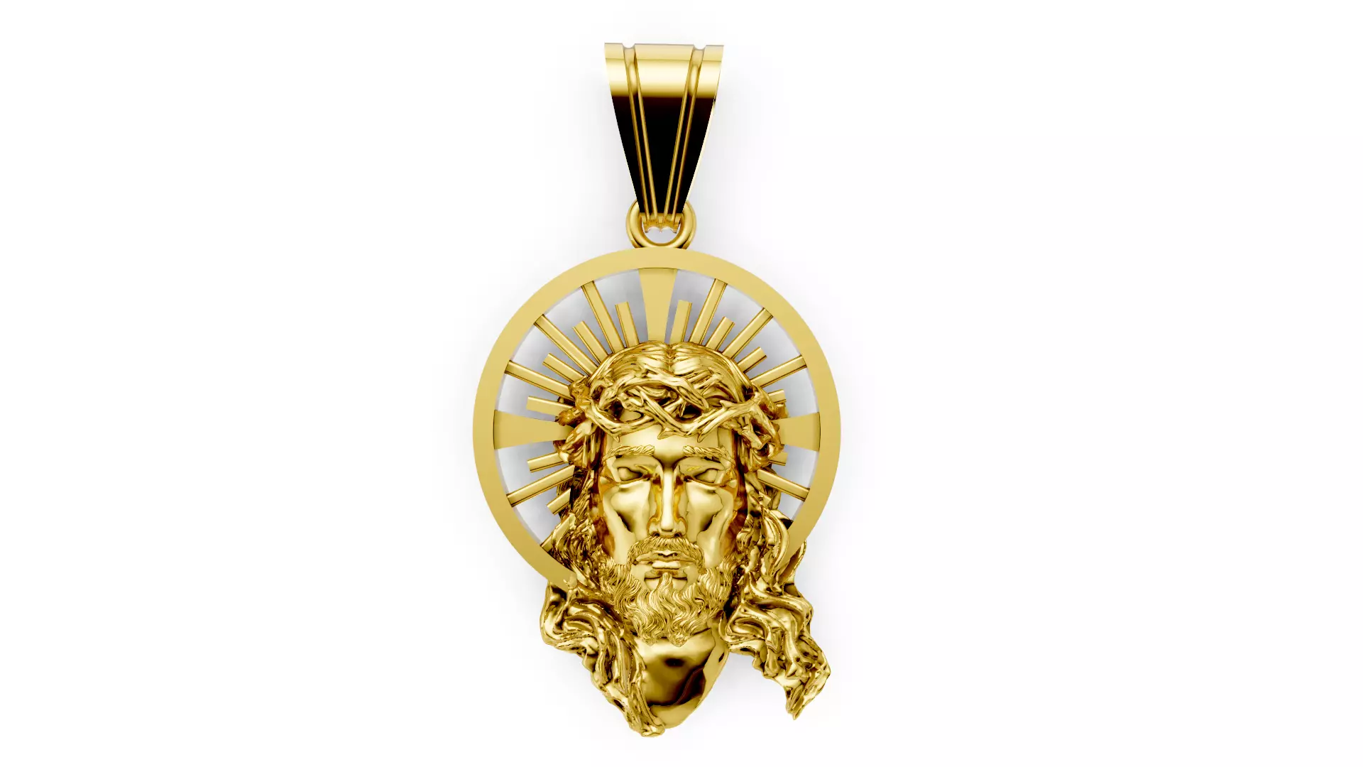JESUS CHRIST FACE 3D print model