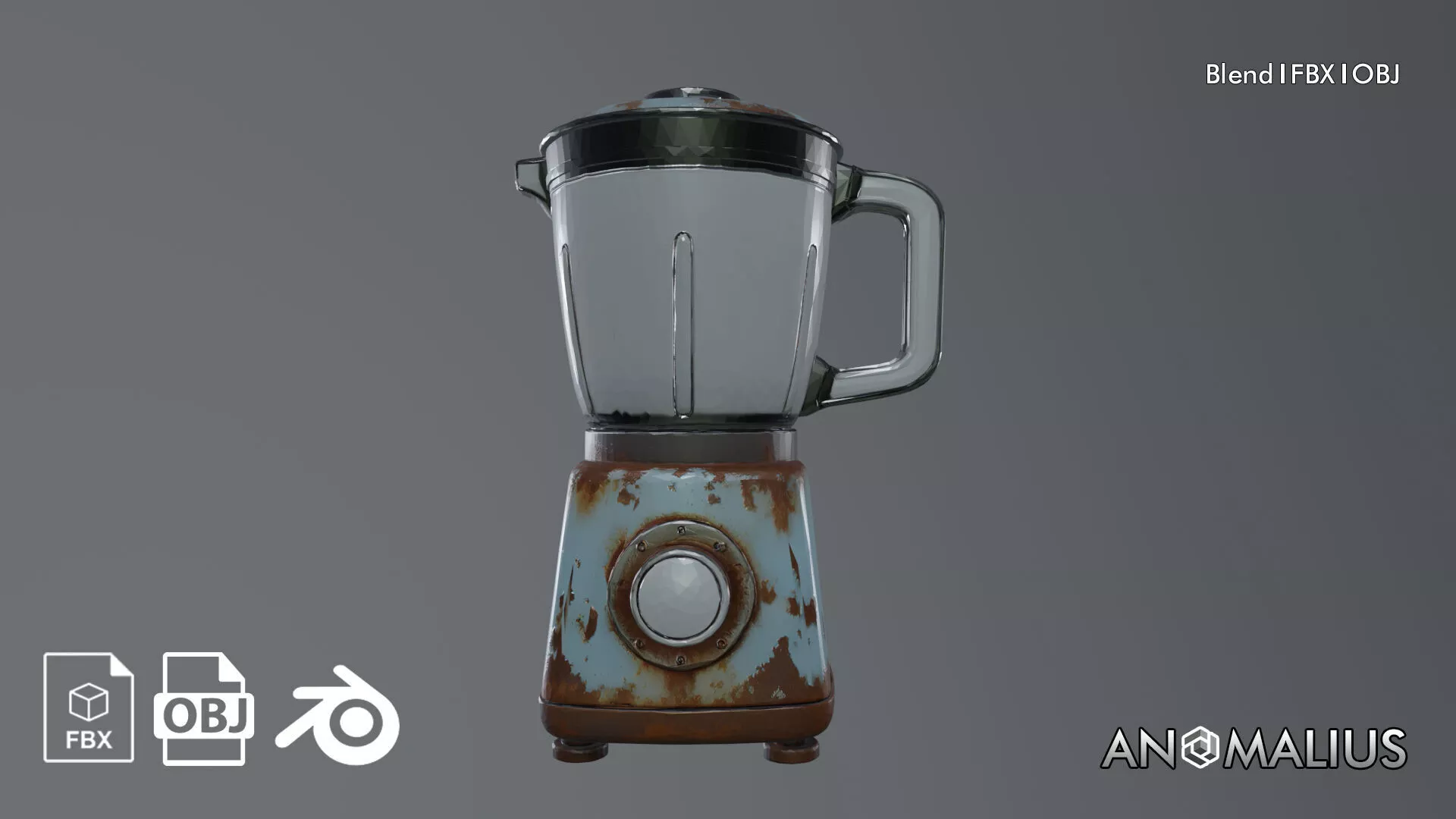 food processor 3D model
